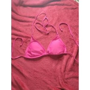 Bikini Top small hot pink